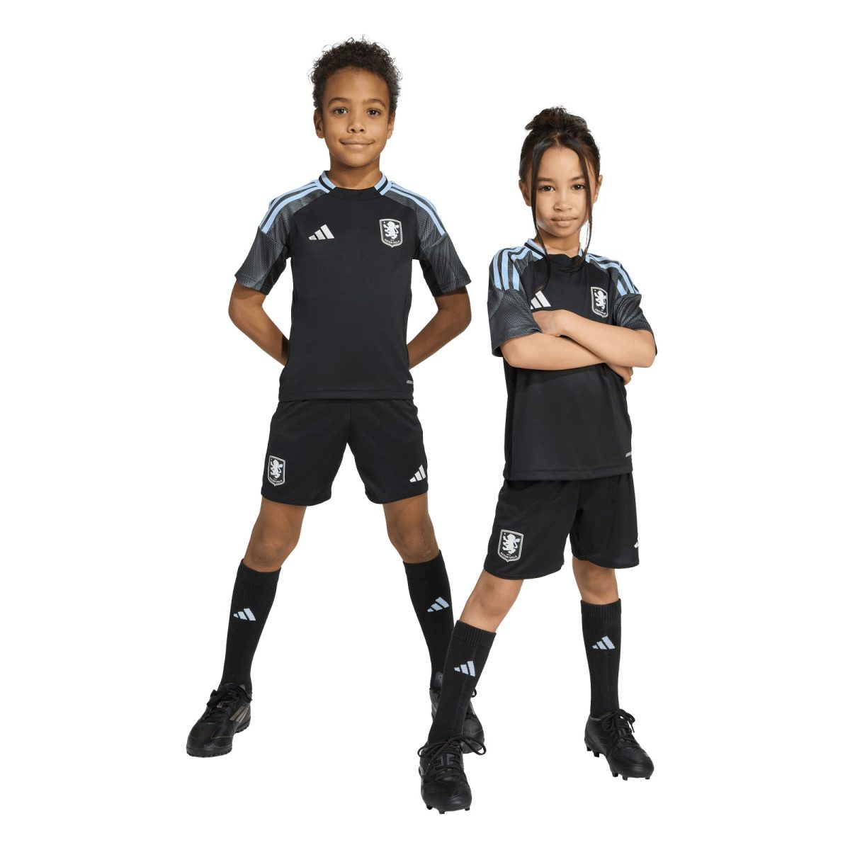 aston villa adidas away mini kit 2025-26 with custom printing Collection | Official Aston Villa Jerseys