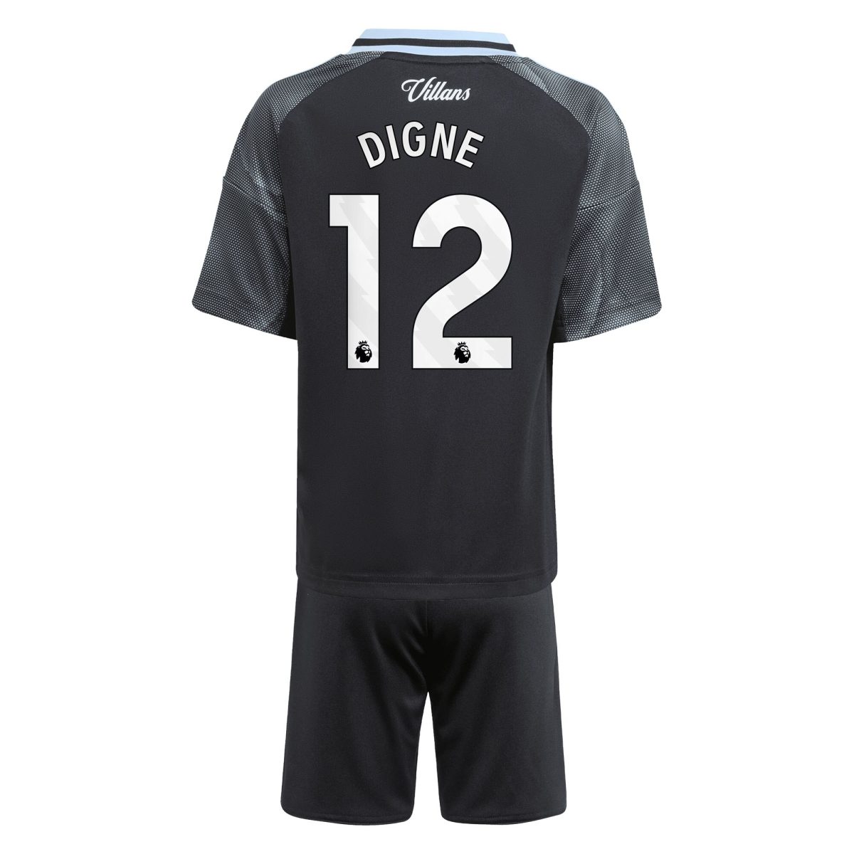 aston villa adidas away mini kit 2025-26 with digne 12 printing Collection | Official Aston Villa Jerseys