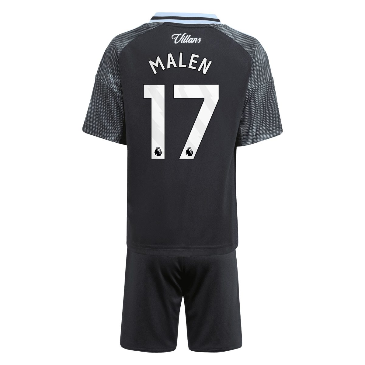 aston villa adidas away mini kit 2025-26 with malen 17 printing Collection | Official Aston Villa Jerseys