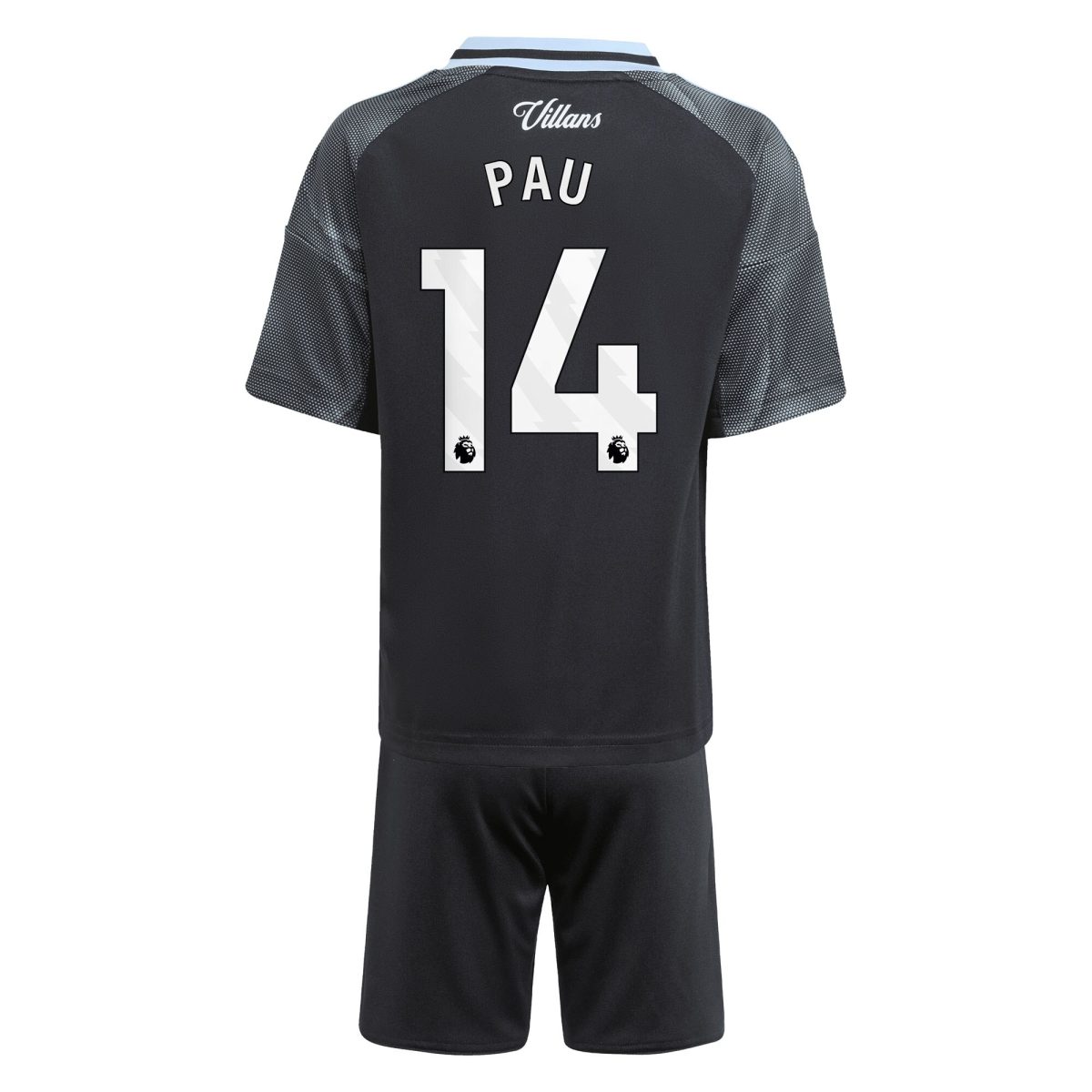 aston villa adidas away mini kit 2025-26 with pau 14 printing Collection | Official Aston Villa Jerseys