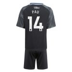 aston villa adidas away mini kit 2025-26 with pau 14 printing Collection | Official Aston Villa Jerseys