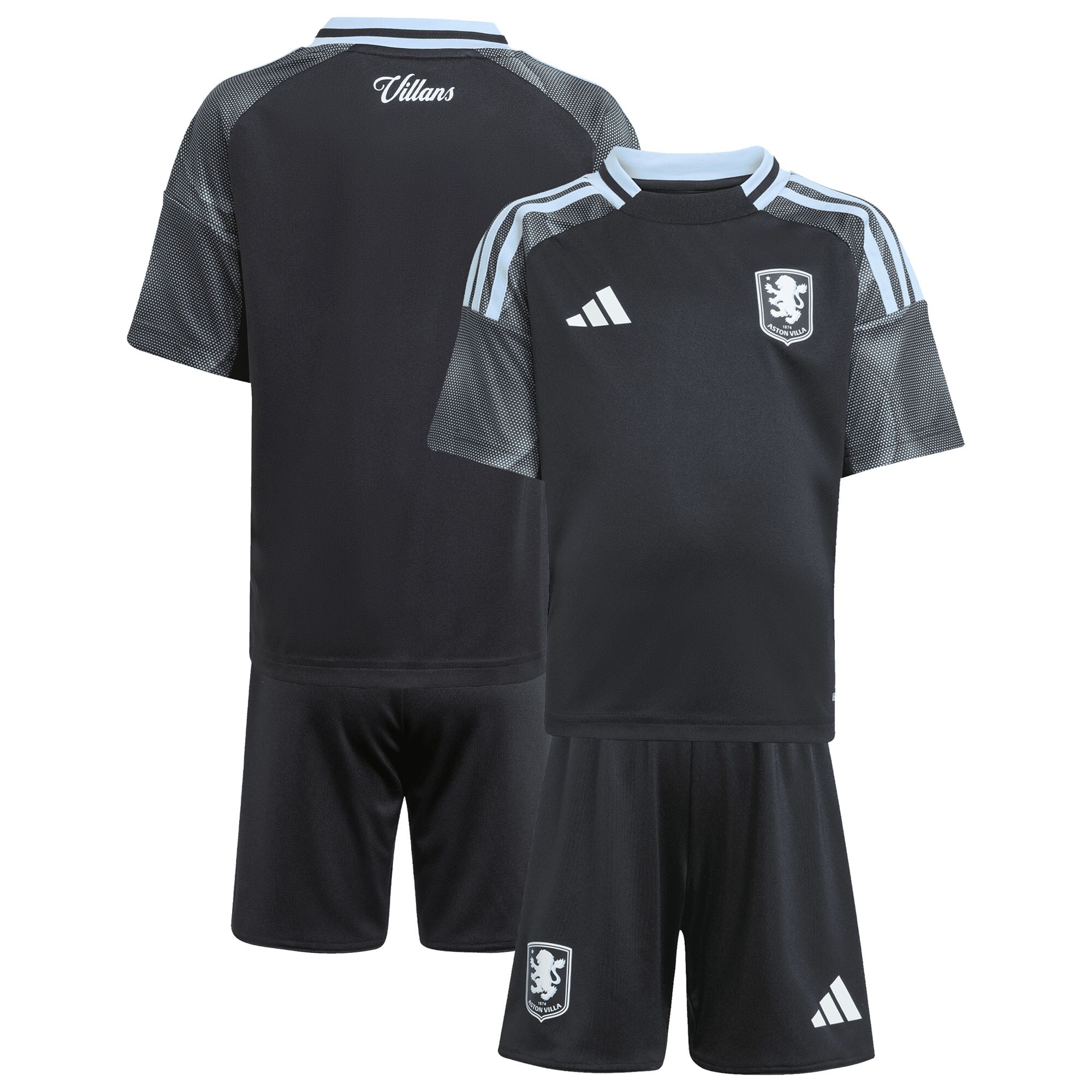 aston villa adidas away mini kit 2025-26 Collection | Official Aston Villa Jerseys