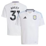 aston villa adidas away shirt 2024-25 – kids with bailey 31 printing Collection | Official Aston Villa Jerseys
