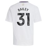 aston villa adidas away shirt 2024-25 – kids with bailey 31 printing Collection | Official Aston Villa Jerseys