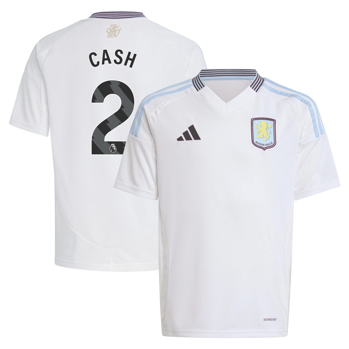 aston villa adidas away shirt 2024-25 – kids with cash 2 printing Collection | Official Aston Villa Jerseys