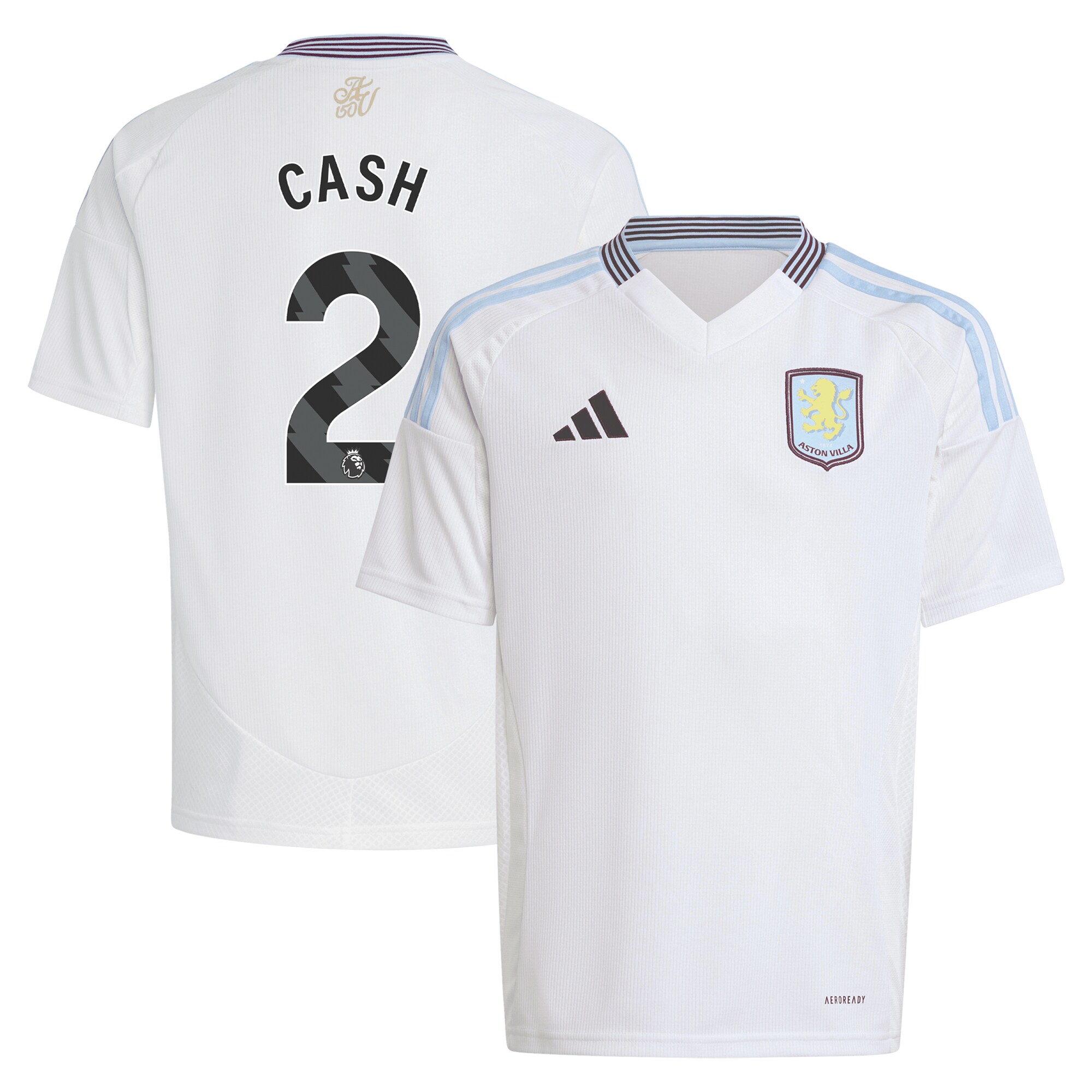 aston villa adidas away shirt 2024-25 – kids with cash 2 printing Collection | Official Aston Villa Jerseys