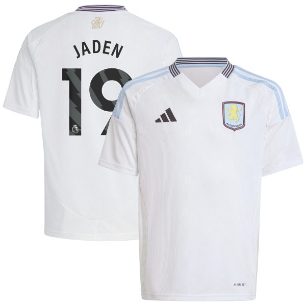 aston villa adidas away shirt 2024-25 – kids with jaden 19 printing Collection | Official Aston Villa Jerseys