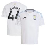 aston villa adidas away shirt 2024-25 – kids with kamara 44 printing Collection | Official Aston Villa Jerseys