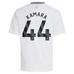 aston villa adidas away shirt 2024-25 – kids with kamara 44 printing Collection | Official Aston Villa Jerseys