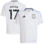 aston villa adidas away shirt 2024-25 – kids with malen 17 printing Collection | Official Aston Villa Jerseys