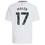 aston villa adidas away shirt 2024-25 – kids with malen 17 printing Collection | Official Aston Villa Jerseys