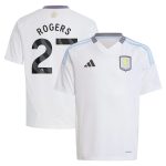 aston villa adidas away shirt 2024-25 – kids with rogers 27 printing Collection | Official Aston Villa Jerseys