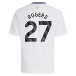 aston villa adidas away shirt 2024-25 – kids with rogers 27 printing Collection | Official Aston Villa Jerseys