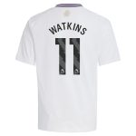 aston villa adidas away shirt 2024-25 – kids with watkins 11 printing Collection | Official Aston Villa Jerseys
