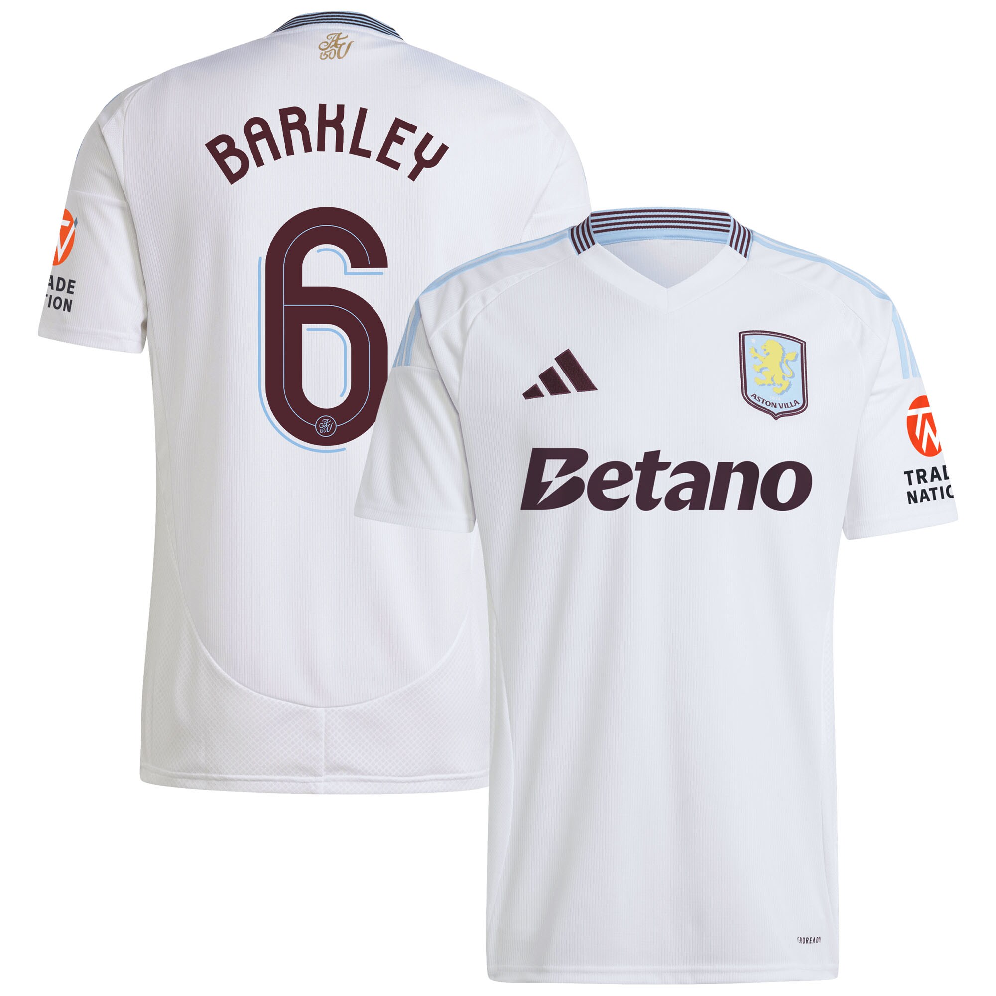 aston villa adidas away shirt 2024-25 with barkley 6 cup printing Collection | Official Aston Villa Jerseys