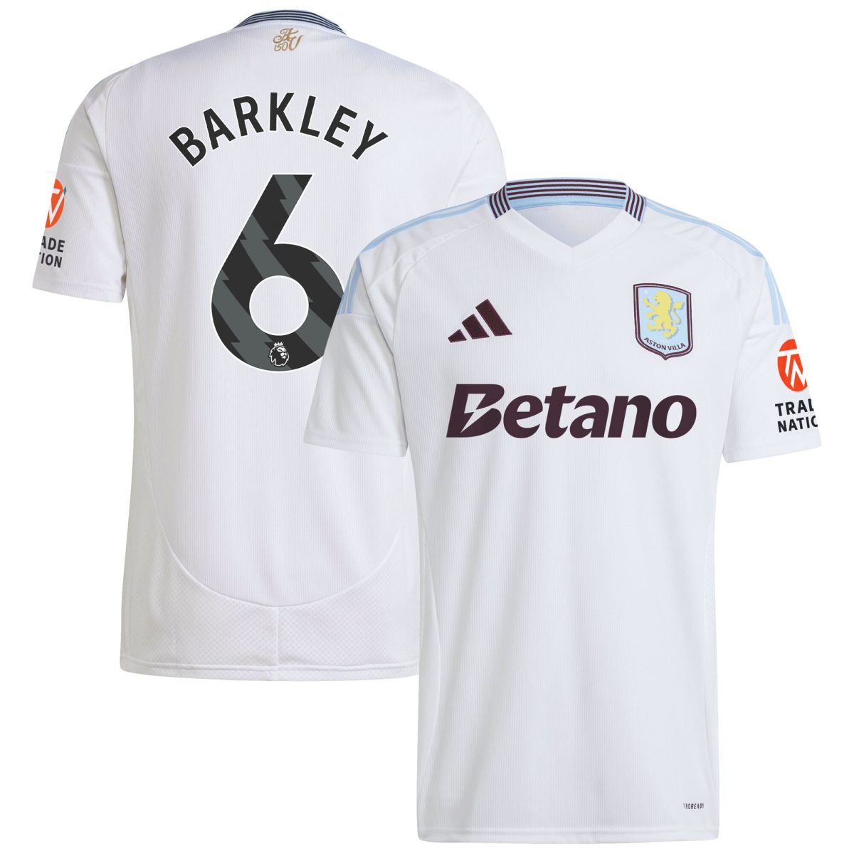 aston villa adidas away shirt 2024-25 with barkley 6 printing Collection | Official Aston Villa Jerseys