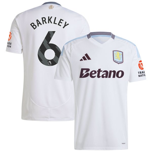 aston villa adidas away shirt 2024-25 with barkley 6 printing Collection | Official Aston Villa Jerseys