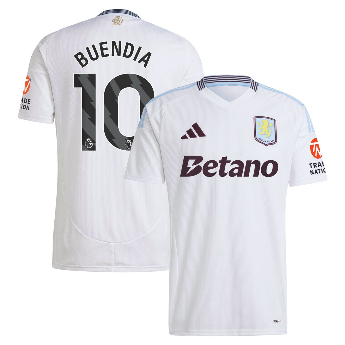 aston villa adidas away shirt 2024-25 with buendia 10 printing Collection | Official Aston Villa Jerseys