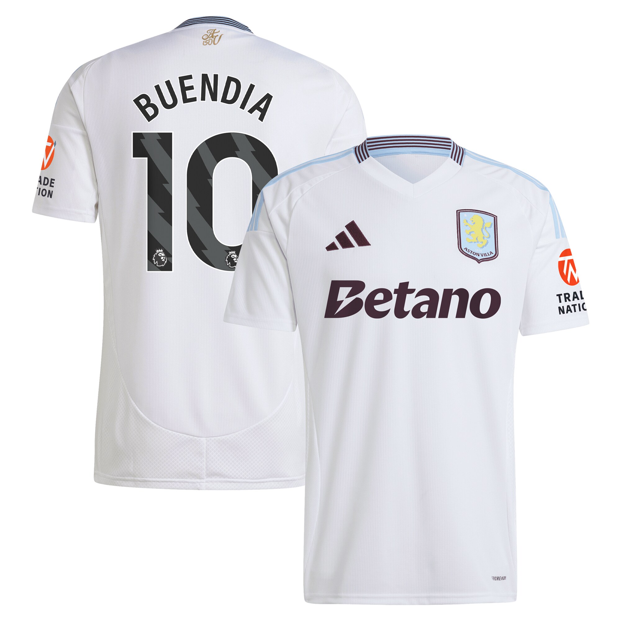 aston villa adidas away shirt 2024-25 with buendia 10 printing Collection | Official Aston Villa Jerseys