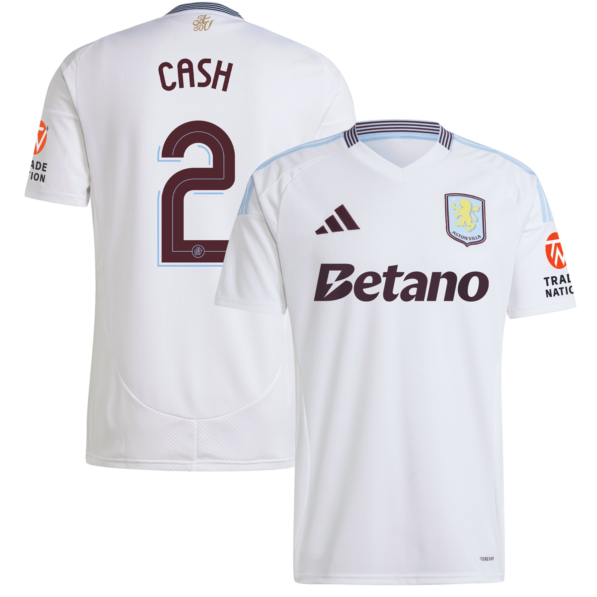 aston villa adidas away shirt 2024-25 with cash 2 cup printing Collection | Official Aston Villa Jerseys