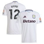 aston villa adidas away shirt 2024-25 with digne 12 printing Collection | Official Aston Villa Jerseys