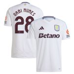 aston villa adidas away shirt 2024-25 with gabi nunes 28 cup printing Collection | Official Aston Villa Jerseys