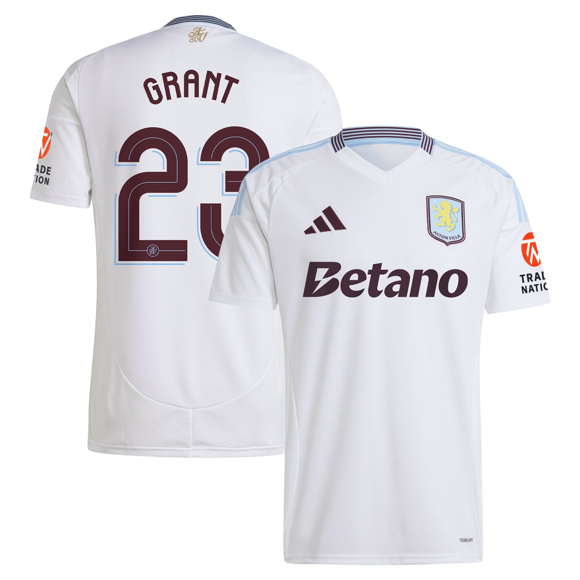 aston villa adidas away shirt 2024-25 with grant 23 cup printing Collection | Official Aston Villa Jerseys
