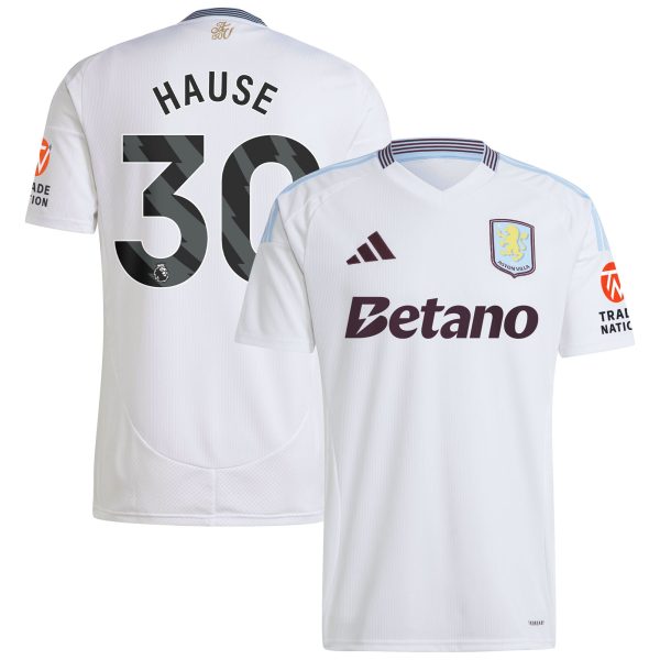aston villa adidas away shirt 2024-25 with hause 30 printing Collection | Official Aston Villa Jerseys