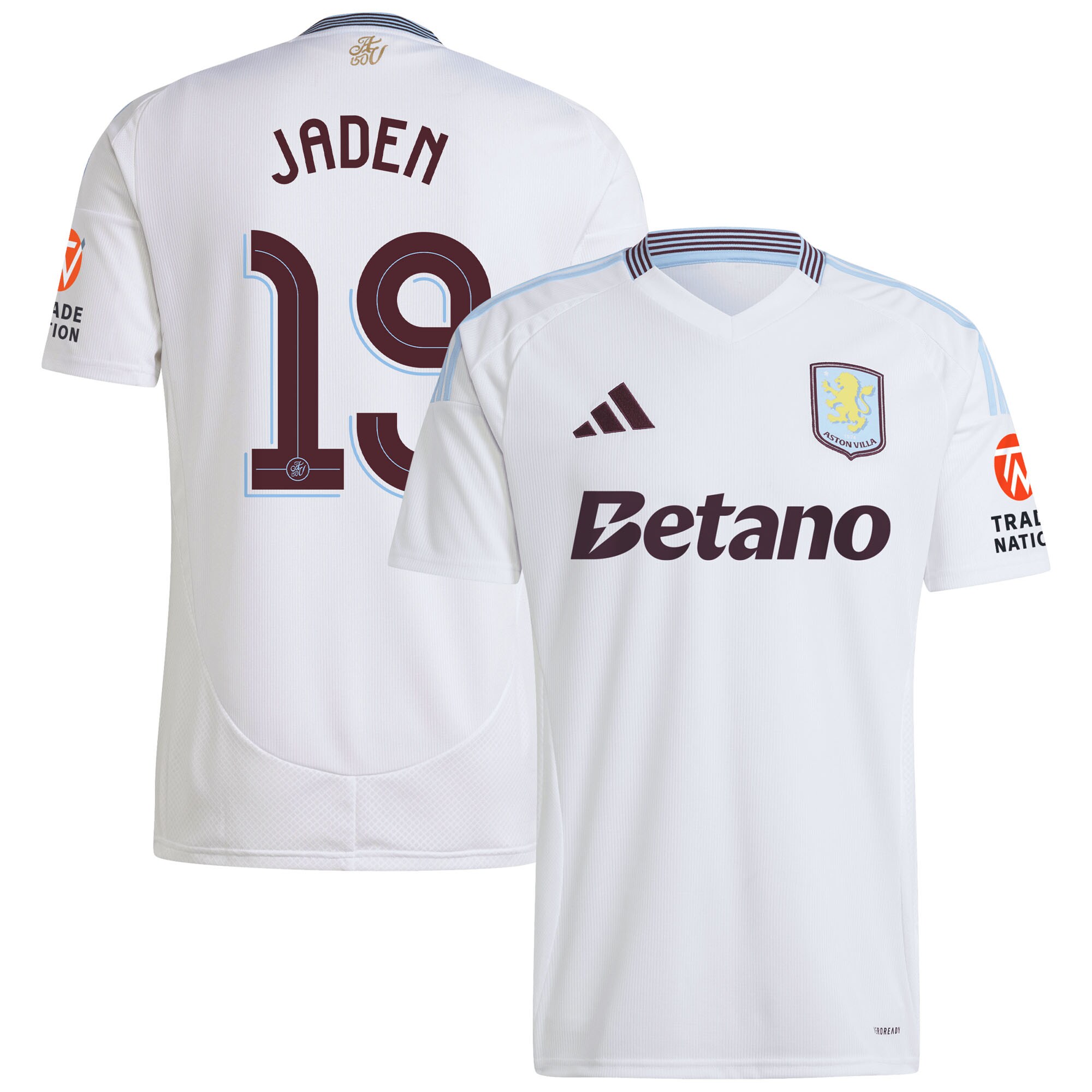 aston villa adidas away shirt 2024-25 with jaden 19 cup printing Collection | Official Aston Villa Jerseys
