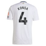 aston villa adidas away shirt 2024-25 with konsa 4 printing Collection | Official Aston Villa Jerseys
