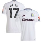 aston villa adidas away shirt 2024-25 with malen 17 printing Collection | Official Aston Villa Jerseys