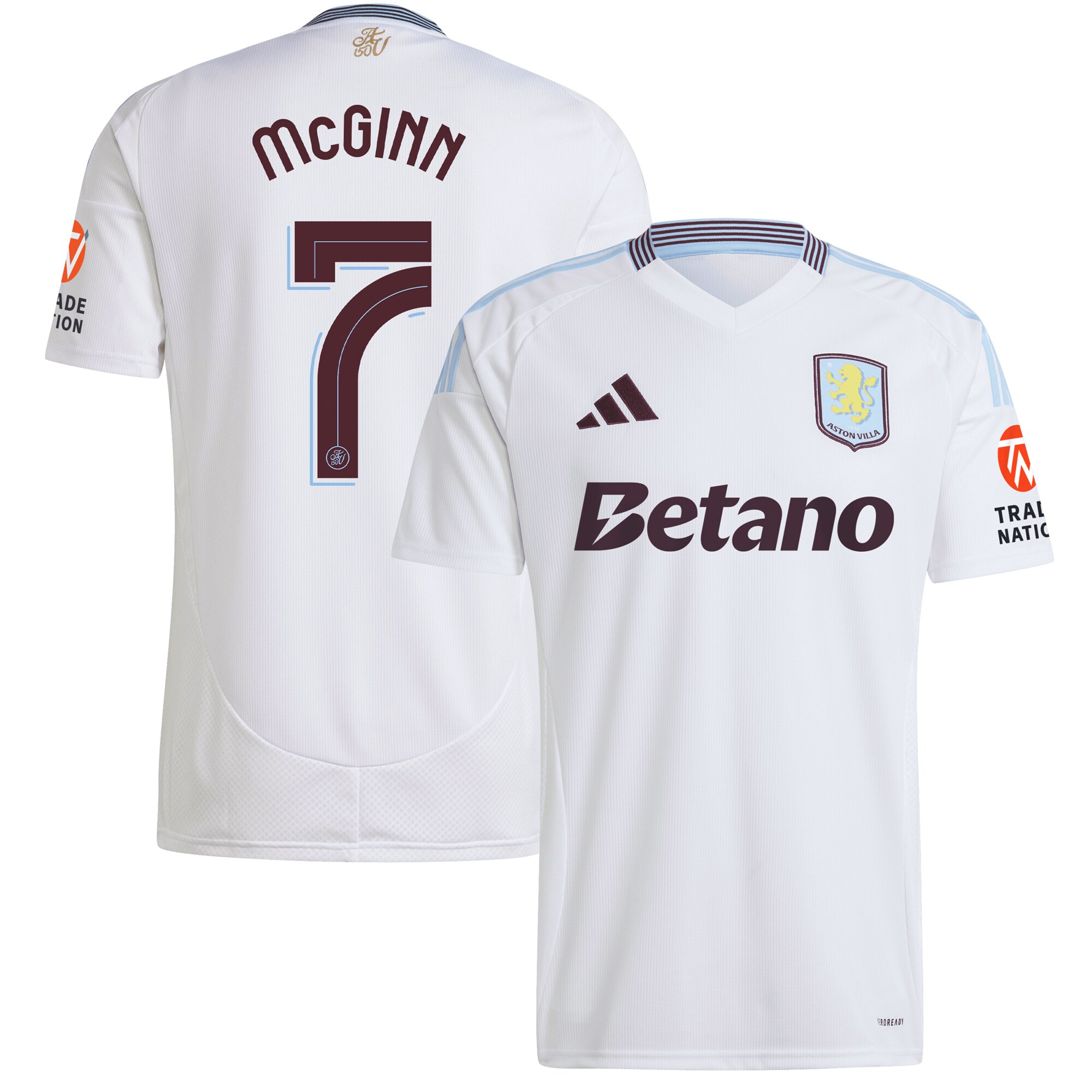 aston villa adidas away shirt 2024-25 with mcginn 7 cup printing Collection | Official Aston Villa Jerseys
