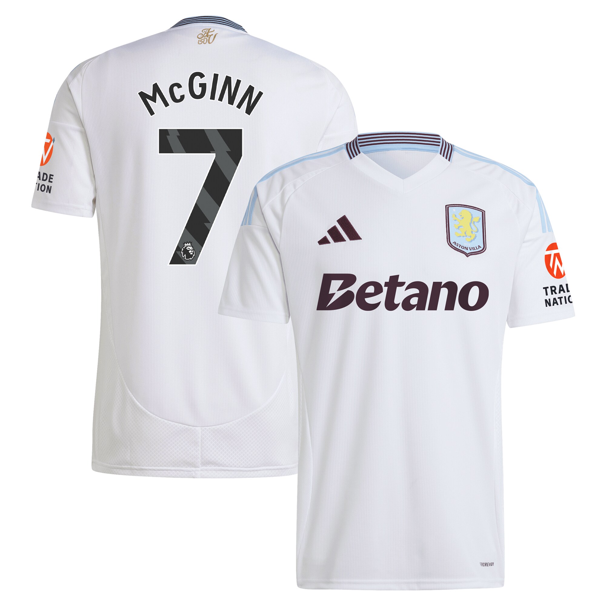 aston villa adidas away shirt 2024-25 with mcginn 7 printing Collection | Official Aston Villa Jerseys