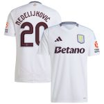 aston villa adidas away shirt 2024-25 with nedeljković 20 cup printing Collection | Official Aston Villa Jerseys
