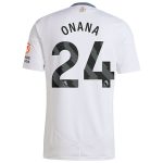aston villa adidas away shirt 2024-25 with onana 24 printing Collection | Official Aston Villa Jerseys