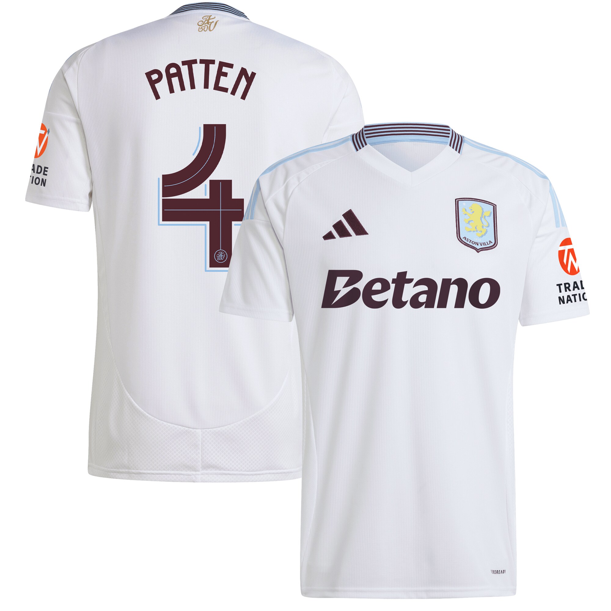 aston villa adidas away shirt 2024-25 with patten 4 cup printing Collection | Official Aston Villa Jerseys