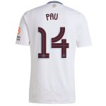 aston villa adidas away shirt 2024-25 with pau 14 cup printing Collection | Official Aston Villa Jerseys