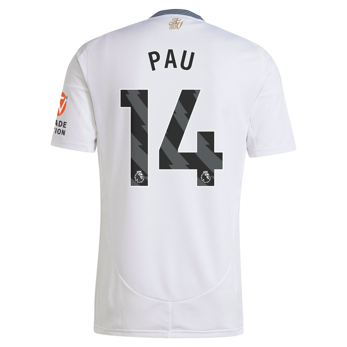 aston villa adidas away shirt 2024-25 with pau 14 printing Collection | Official Aston Villa Jerseys
