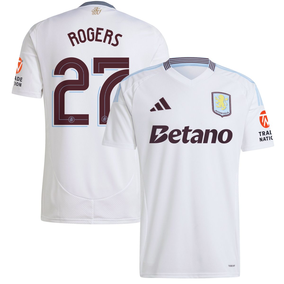 aston villa adidas away shirt 2024-25 with rogers 27 cup printing Collection | Official Aston Villa Jerseys