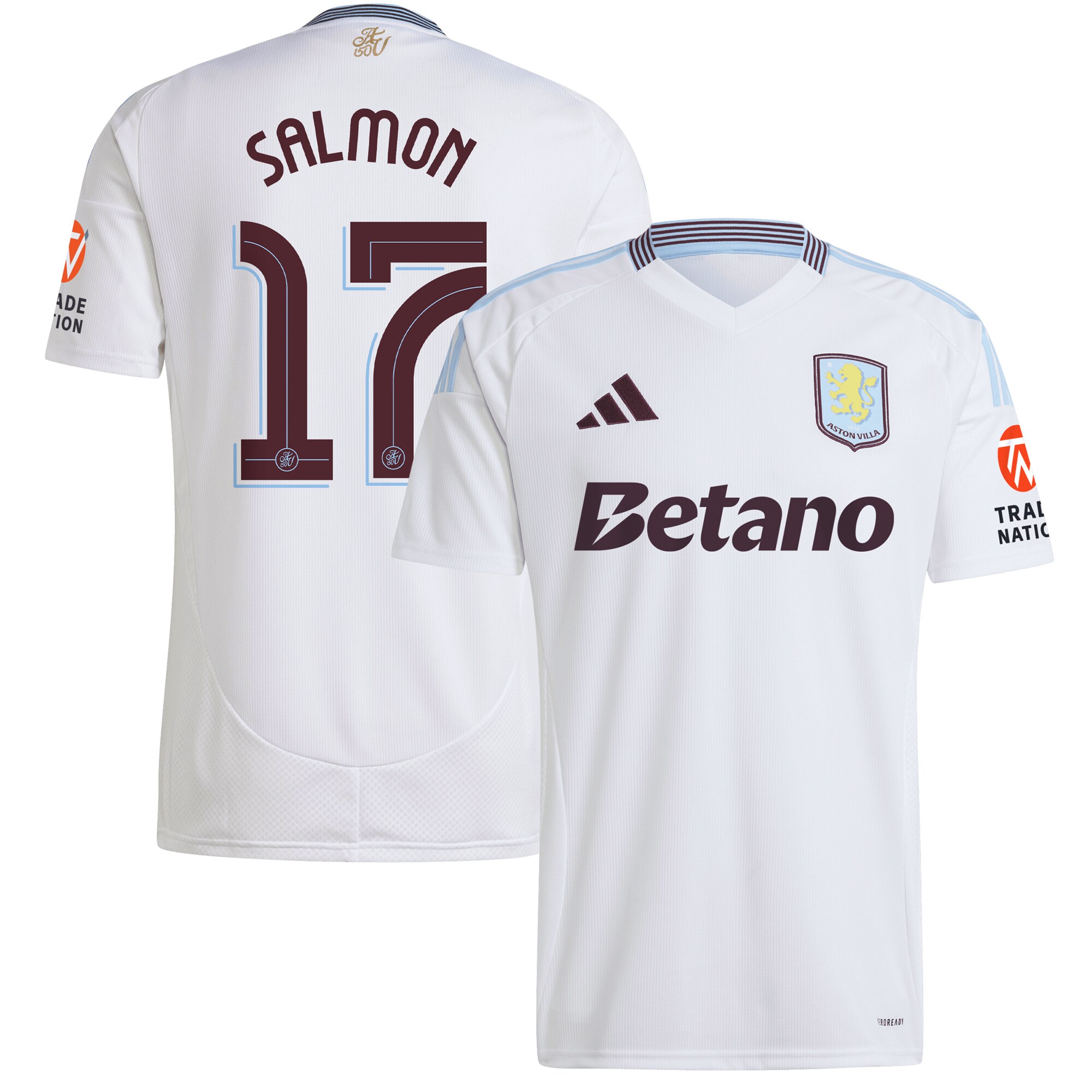 aston villa adidas away shirt 2024-25 with salmon 17 cup printing Collection | Official Aston Villa Jerseys
