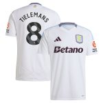 aston villa adidas away shirt 2024-25 with tielemans 8 printing Collection | Official Aston Villa Jerseys