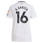 aston villa adidas away shirt 2024-25 – womens with a.garcía 16 printing Collection | Official Aston Villa Jerseys