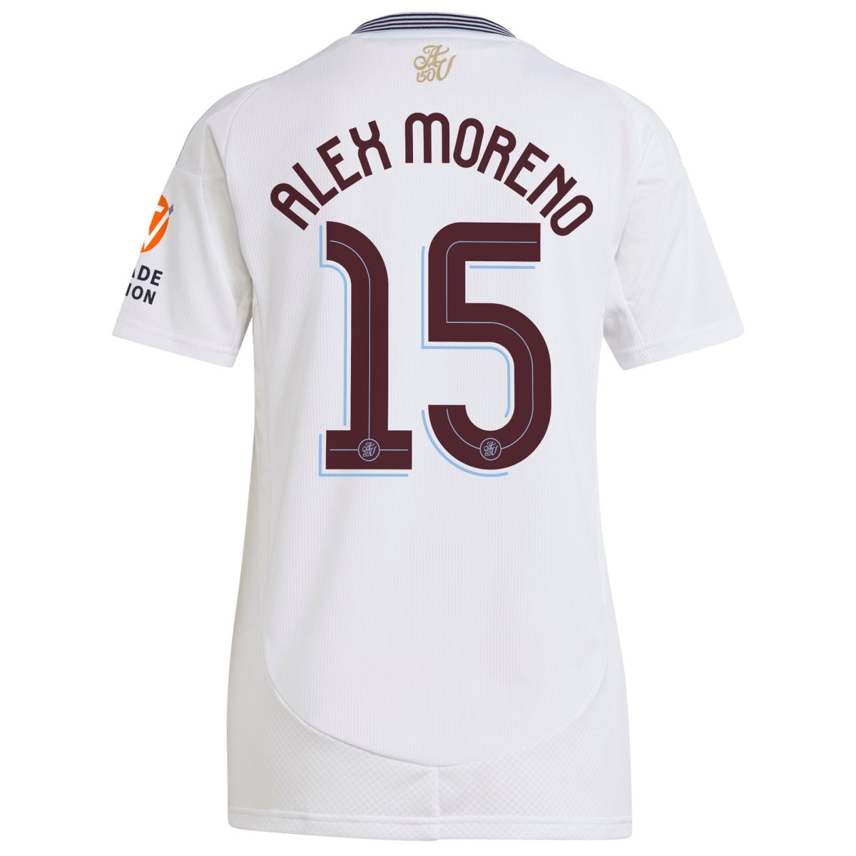 aston villa adidas away shirt 2024-25 – womens with alex moreno 15 cup printing Collection | Official Aston Villa Jerseys