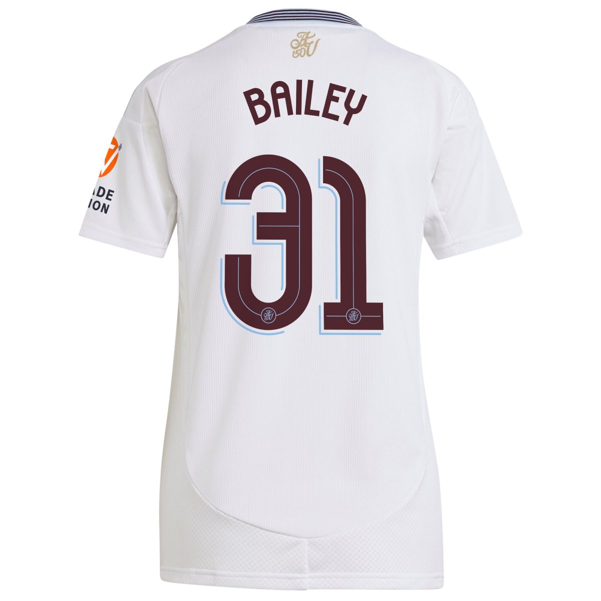 aston villa adidas away shirt 2024-25 – womens with bailey 31 cup printing Collection | Official Aston Villa Jerseys