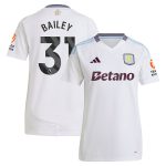 aston villa adidas away shirt 2024-25 – womens with bailey 31 printing Collection | Official Aston Villa Jerseys
