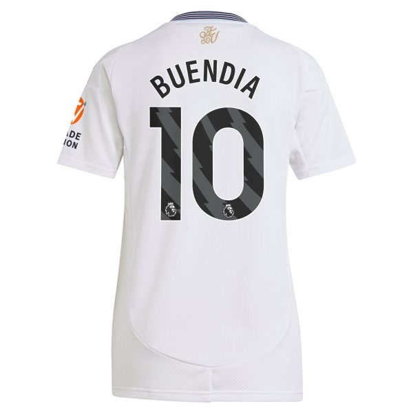 aston villa adidas away shirt 2024-25 – womens with buendia 10 printing Collection | Official Aston Villa Jerseys