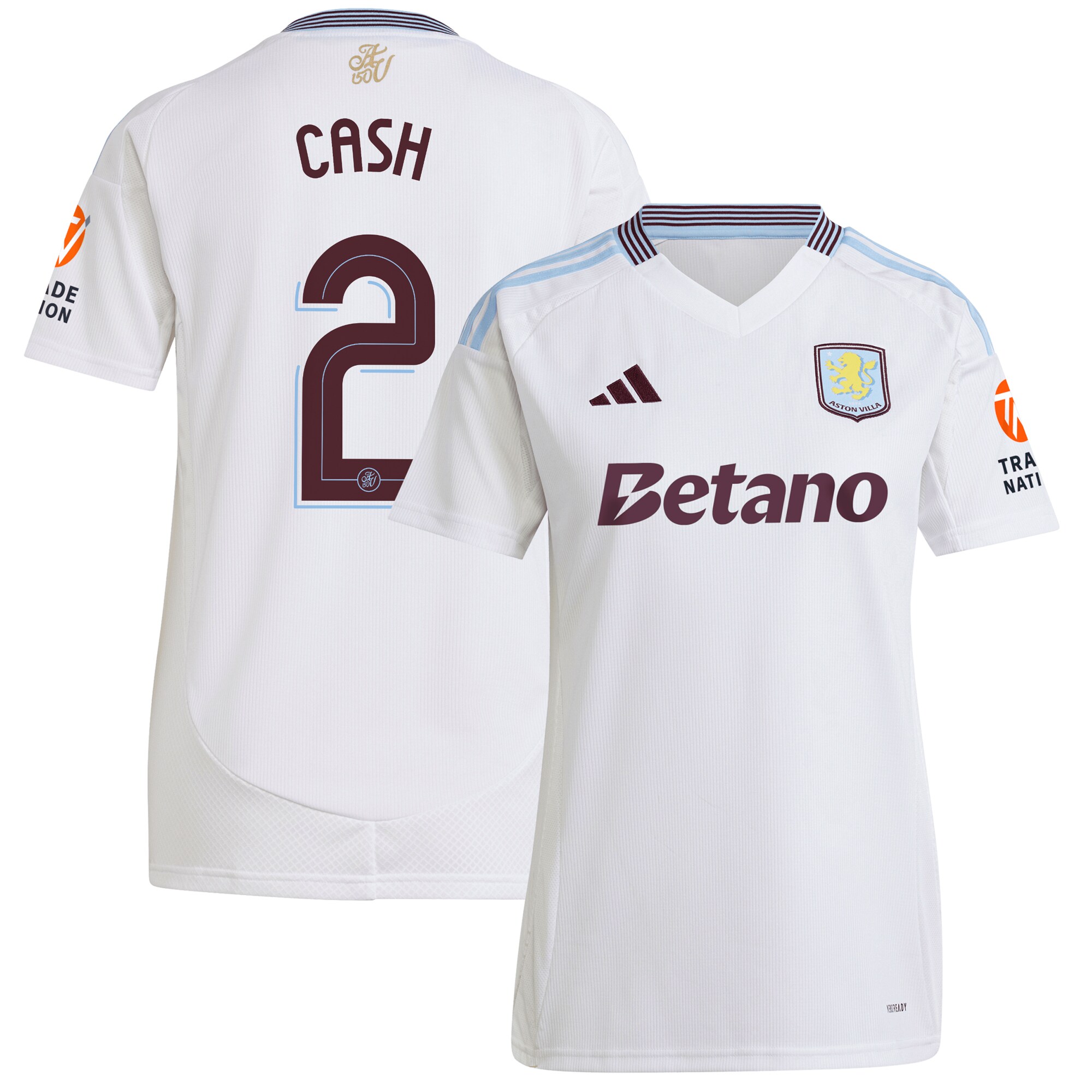 aston villa adidas away shirt 2024-25 – womens with cash 2 cup printing Collection | Official Aston Villa Jerseys