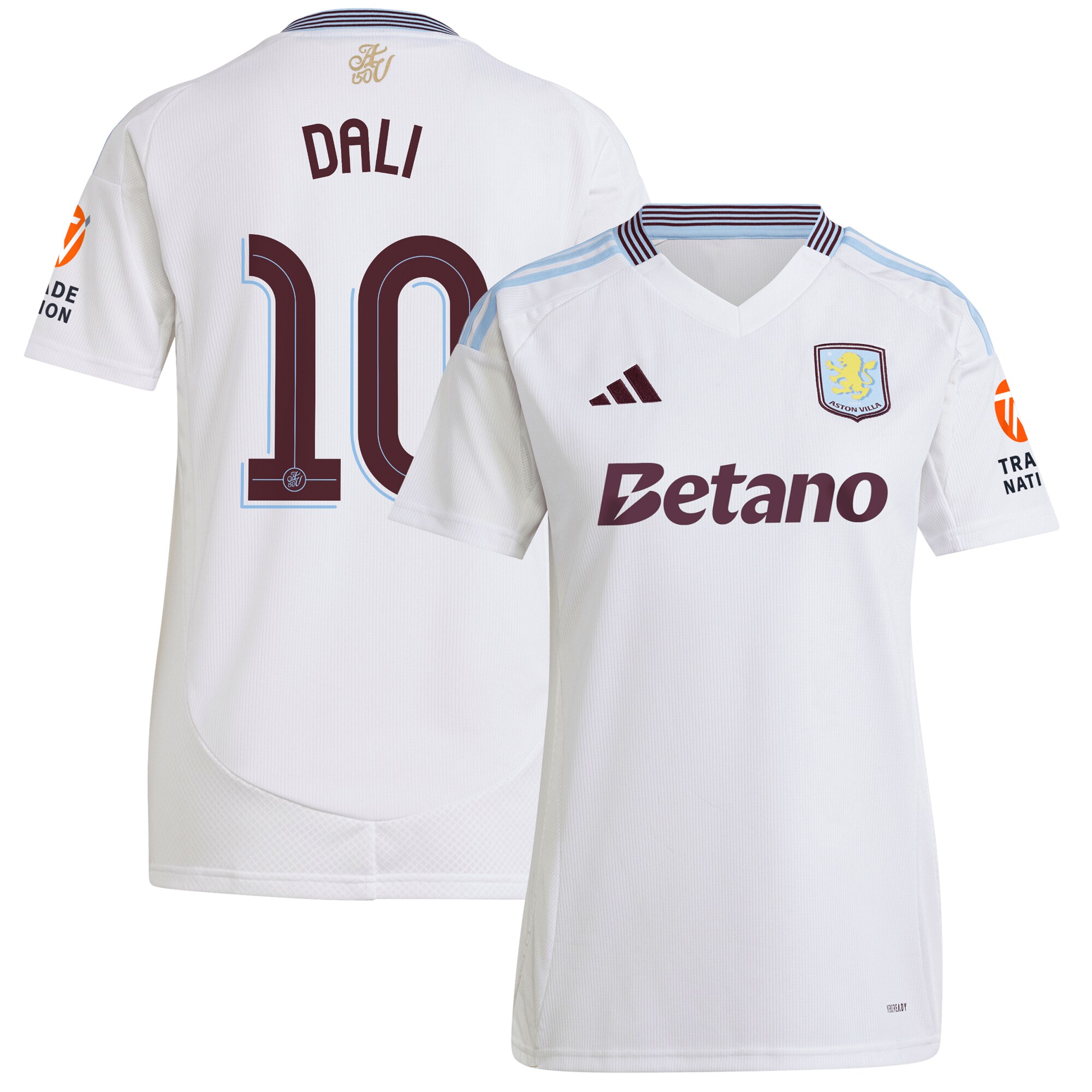 aston villa adidas away shirt 2024-25 – womens with dali 10 cup printing Collection | Official Aston Villa Jerseys