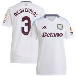 aston villa adidas away shirt 2024-25 – womens with diego carlos 3 cup printing Collection | Official Aston Villa Jerseys