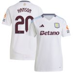 aston villa adidas away shirt 2024-25 – womens with hanson 20 cup printing Collection | Official Aston Villa Jerseys